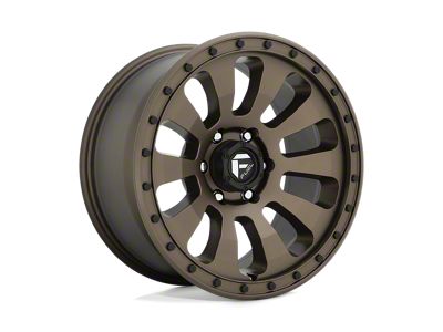 Fuel Wheels Tactic Matte Bronze Wheel; 20x9; 1mm Offset (20-24 Jeep Gladiator JT)