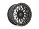 Fuel Wheels Trigger Matte Black with Dark Tint Wheel; 17x9; 1mm Offset (20-24 Jeep Gladiator JT)