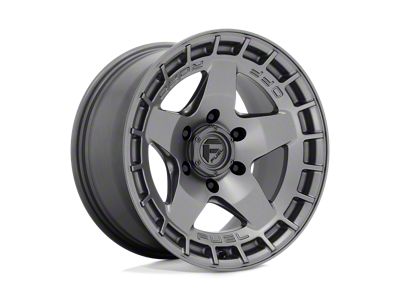 Fuel Wheels Warp Matte Gunmetal Wheel; 17x9; -12mm Offset (20-24 Jeep Gladiator JT)