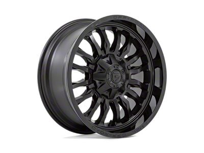 Fuel Wheels Arc Blackout Wheel; 20x9; 1mm Offset (05-10 Jeep Grand Cherokee WK)