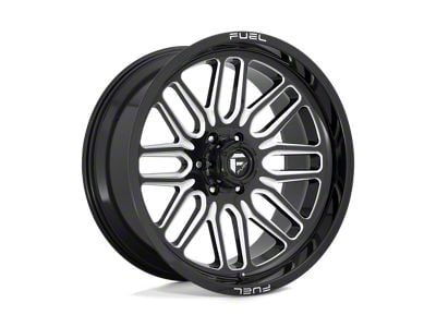 Fuel Wheels Ignite Gloss Black Milled Wheel; 20x9; 1mm Offset (05-10 Jeep Grand Cherokee WK)