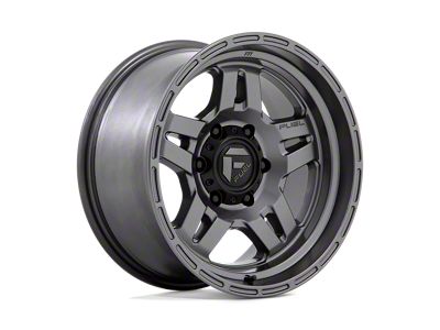 Fuel Wheels Oxide Matte Gunmetal Wheel; 18x9; 1mm Offset (05-10 Jeep Grand Cherokee WK)