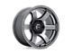 Fuel Wheels Rush Matte Gunmetal Wheel; 20x9; 1mm Offset (05-10 Jeep Grand Cherokee WK)