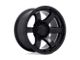 Fuel Wheels Rush Satin Black Wheel; 20x9; 1mm Offset (05-10 Jeep Grand Cherokee WK)