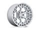 Fuel Wheels Charger Gloss Silver with Machined Face Wheel; 20x10; -18mm Offset (99-04 Jeep Grand Cherokee WJ)