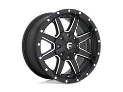 Fuel Wheels Maverick Matte Black Milled Wheel; 17x8.5; 25mm Offset (15-23 Jeep Renegade BU)