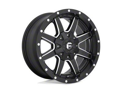 Fuel Wheels Maverick Matte Black Milled Wheel; 17x8.5; 25mm Offset (15-23 Jeep Renegade BU)