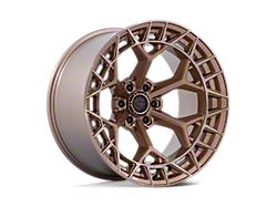 Fuel Wheels Charger Platinum Bronze Wheel; 17x9; -12mm Offset (07-18 Jeep Wrangler JK)