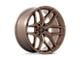 Fuel Wheels Flux Platinum Bronze Wheel; 22x12; -44mm Offset (07-18 Jeep Wrangler JK)