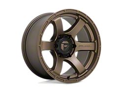 Fuel Wheels Rush Matte Bronze Wheel; 20x9; 1mm Offset (18-24 Jeep Wrangler JL)