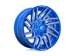 Fuel Wheels Typhoon Anodized Blue Milled Wheel; 20x9; 1mm Offset (18-24 Jeep Wrangler JL)