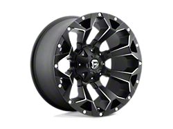 Fuel Wheels Assault Matte Black Milled 6-Lug Wheel; 22x9.5; 20mm Offset (22-24 Tundra)