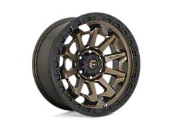 Fuel Wheels Covert Matte Bronze with Black Bead Ring 5-Lug Wheel; 17x9; 1mm Offset (14-21 Tundra)