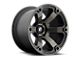 Fuel Wheels Beast Matte Black Machined with Dark Tint 6-Lug Wheel; 17x9; -12mm Offset (03-09 4Runner)