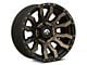 Fuel Wheels Blitz Matte Black with Dark Tint 6-Lug Wheel; 17x9; 1mm Offset (03-09 4Runner)