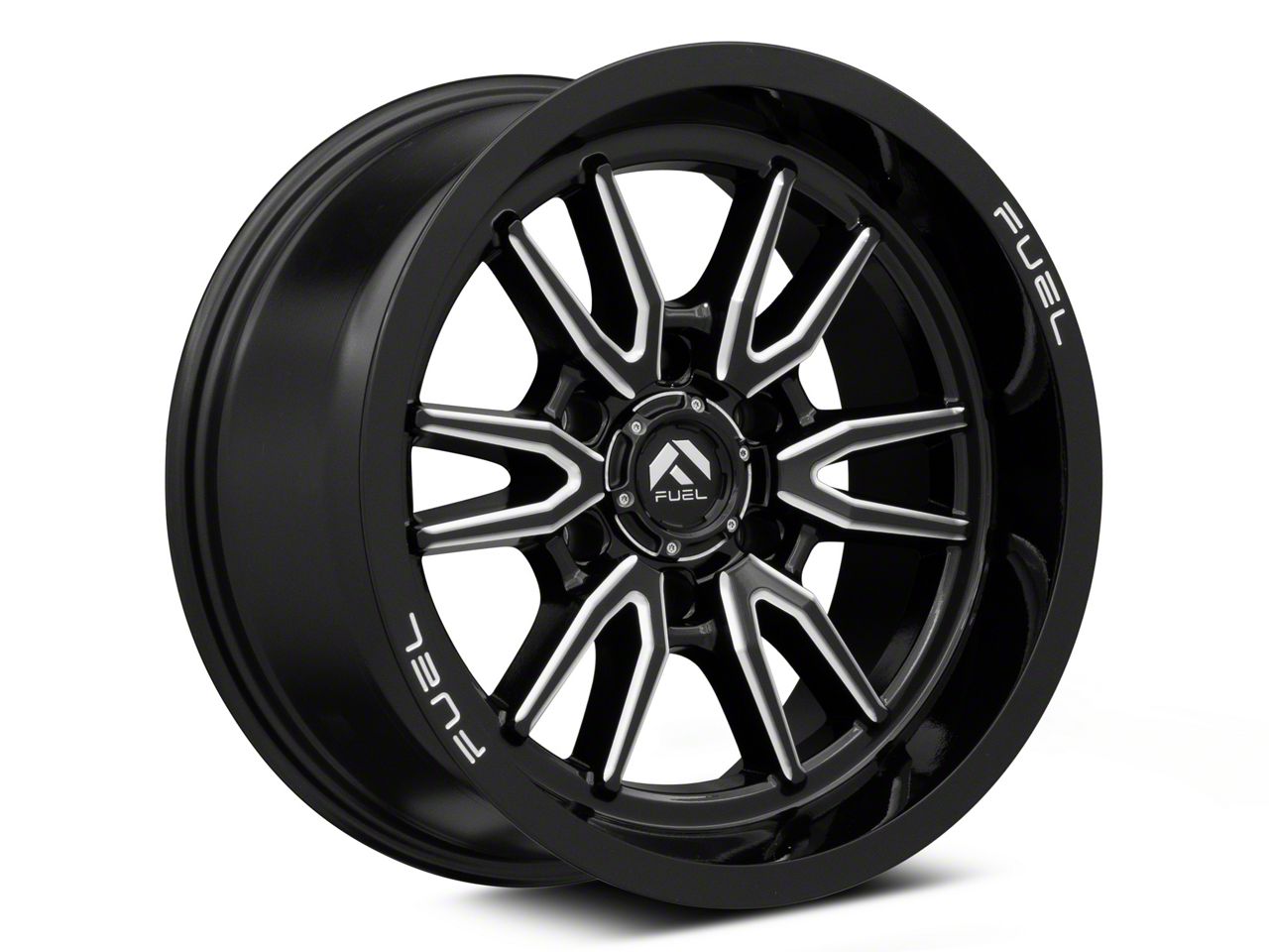 Fuel Wheels Toyota 4-Runner Clash Gloss Black Milled 6-Lug Wheel; 17x9 ...