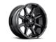 Fuel Wheels Coupler Gloss Black 6-Lug Wheel; 20x9; 1mm Offset (03-09 4Runner)