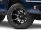 Fuel Wheels Coupler Matte Black Machined 6-Lug Wheel; 18x9; -12mm Offset (03-09 4Runner)