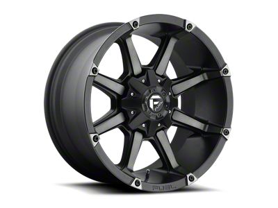 Fuel Wheels Coupler Matte Black Machined 6-Lug Wheel; 20x9; 1mm Offset (03-09 4Runner)