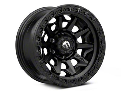 Fuel Wheels Covert Matte Black 6-Lug Wheel; 17x9; 1mm Offset (03-09 4Runner)