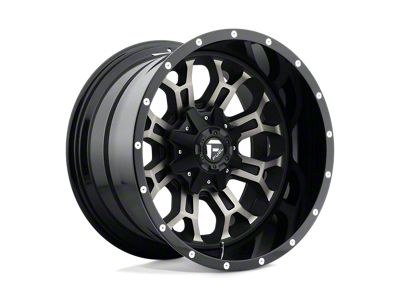 Fuel Wheels Crush Gloss Machined Double Dark Tint 6-Lug Wheel; 17x9; -12mm Offset (03-09 4Runner)