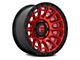 Fuel Wheels Cycle Candy Red 6-Lug Wheel; 17x8.5; 25mm Offset (03-09 4Runner)