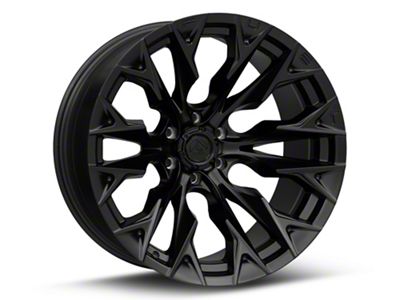 Fuel Wheels Flame Blackout 6-Lug Wheel; 20x10; -18mm Offset (03-09 4Runner)