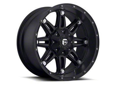 Fuel Wheels Hostage Matte Black 6-Lug Wheel; 18x9; 20mm Offset (03-09 4Runner)