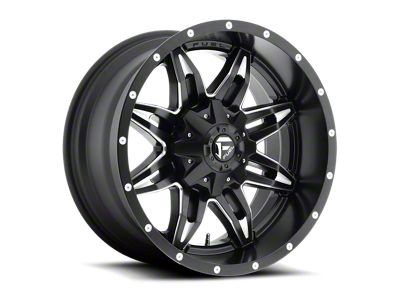 Fuel Wheels Lethal Matte Black Milled 6-Lug Wheel; 18x9; -12mm Offset (03-09 4Runner)