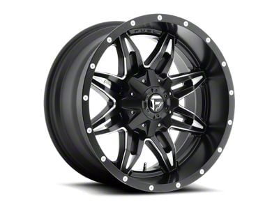 Fuel Wheels Lethal Matte Black Milled 6-Lug Wheel; 18x9; 20mm Offset (03-09 4Runner)