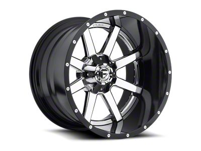 Fuel Wheels Maverick Chrome 6-Lug Wheel; 24x12; -44mm Offset (03-09 4Runner)