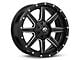 Fuel Wheels Maverick Gloss Black Milled 6-Lug Wheel; 20x10; -6mm Offset (03-09 4Runner)