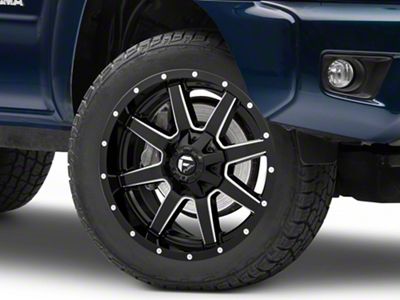 Fuel Wheels Maverick Gloss Black Milled 6-Lug Wheel; 20x9; 1mm Offset (03-09 4Runner)