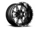 Fuel Wheels Maverick Matte Black Milled 6-Lug Wheel; 17x9; 1mm Offset (03-09 4Runner)