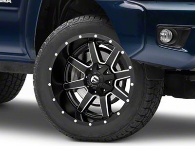 Fuel Wheels Maverick Matte Black Milled 6-Lug Wheel; 20x10; -18mm Offset (03-09 4Runner)