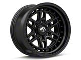 Fuel Wheels Nitro Matte Black 6-Lug Wheel; 17x9; -12mm Offset (03-09 4Runner)