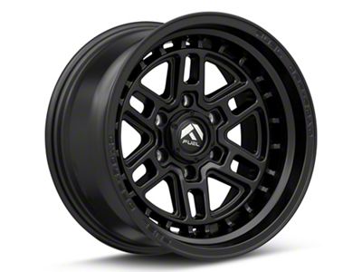 Fuel Wheels Nitro Matte Black 6-Lug Wheel; 17x9; 1mm Offset (03-09 4Runner)