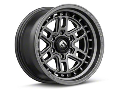 Fuel Wheels Nitro Matte Gunmetal 6-Lug Wheel; 17x9; -12mm Offset (03-09 4Runner)