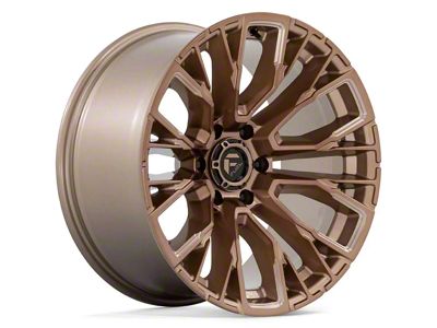 Fuel Wheels Rebar Platinum Bronze Milled 6-Lug Wheel; 20x9; 1mm Offset (03-09 4Runner)