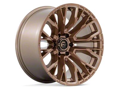 Fuel Wheels Rebar Platinum Bronze Milled 6-Lug Wheel; 20x9; 20mm Offset (03-09 4Runner)