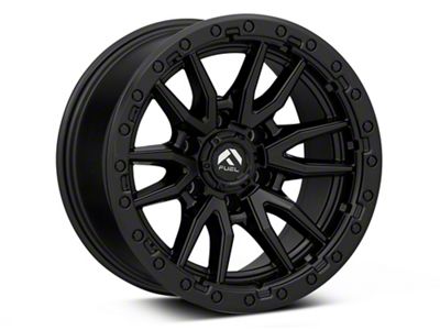 Fuel Wheels Rebel Matte Black 6-Lug Wheel; 17x9; -12mm Offset (03-09 4Runner)