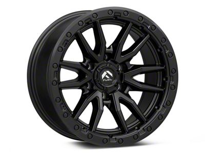 Fuel Wheels Rebel Matte Black 6-Lug Wheel; 18x9; -12mm Offset (03-09 4Runner)