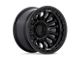 Fuel Wheels Rincon Beadlock Blackout 6-Lug Wheel; 17x9; -38mm Offset (03-09 4Runner)