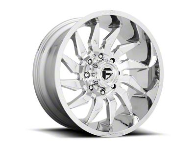 Fuel Wheels Saber Chrome 6-Lug Wheel; 24x12; -44mm Offset (03-09 4Runner)