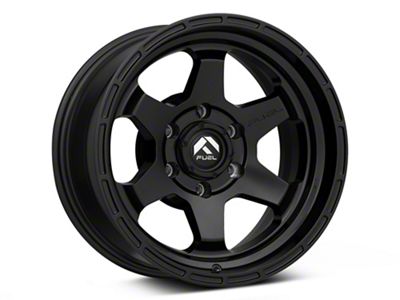 Fuel Wheels Shok Matte Black 6-Lug Wheel; 17x9; -12mm Offset (03-09 4Runner)