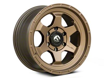 Fuel Wheels Shok Matte Bronze 6-Lug Wheel; 17x9; 20mm Offset (03-09 4Runner)