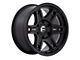 Fuel Wheels Slayer Matte Black 6-Lug Wheel; 17x8.5; 1mm Offset (03-09 4Runner)