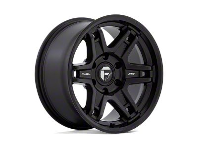 Fuel Wheels Slayer Matte Black 6-Lug Wheel; 18x8.5; -15mm Offset (03-09 4Runner)