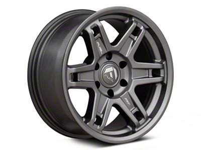 Fuel Wheels Slayer Matte Gunmetal 6-Lug Wheel; 18x8.5; 1mm Offset (03-09 4Runner)