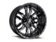 Fuel Wheels Sledge Gloss Black Milled 6-Lug Wheel; 20x9; 1mm Offset (03-09 4Runner)